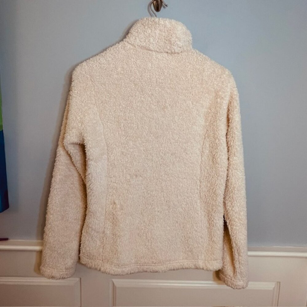 Patagonia Los Gatos Half Zip Jacket Pullover High Pile Fleece Calcium Medium - Picture 4 of 8
